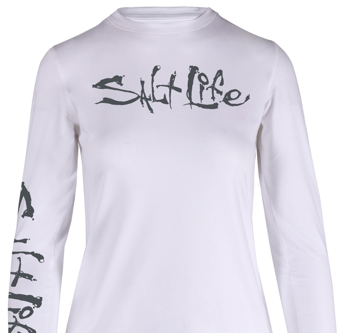 Salt Life Women's Titan Performance Tee White Size X-Large