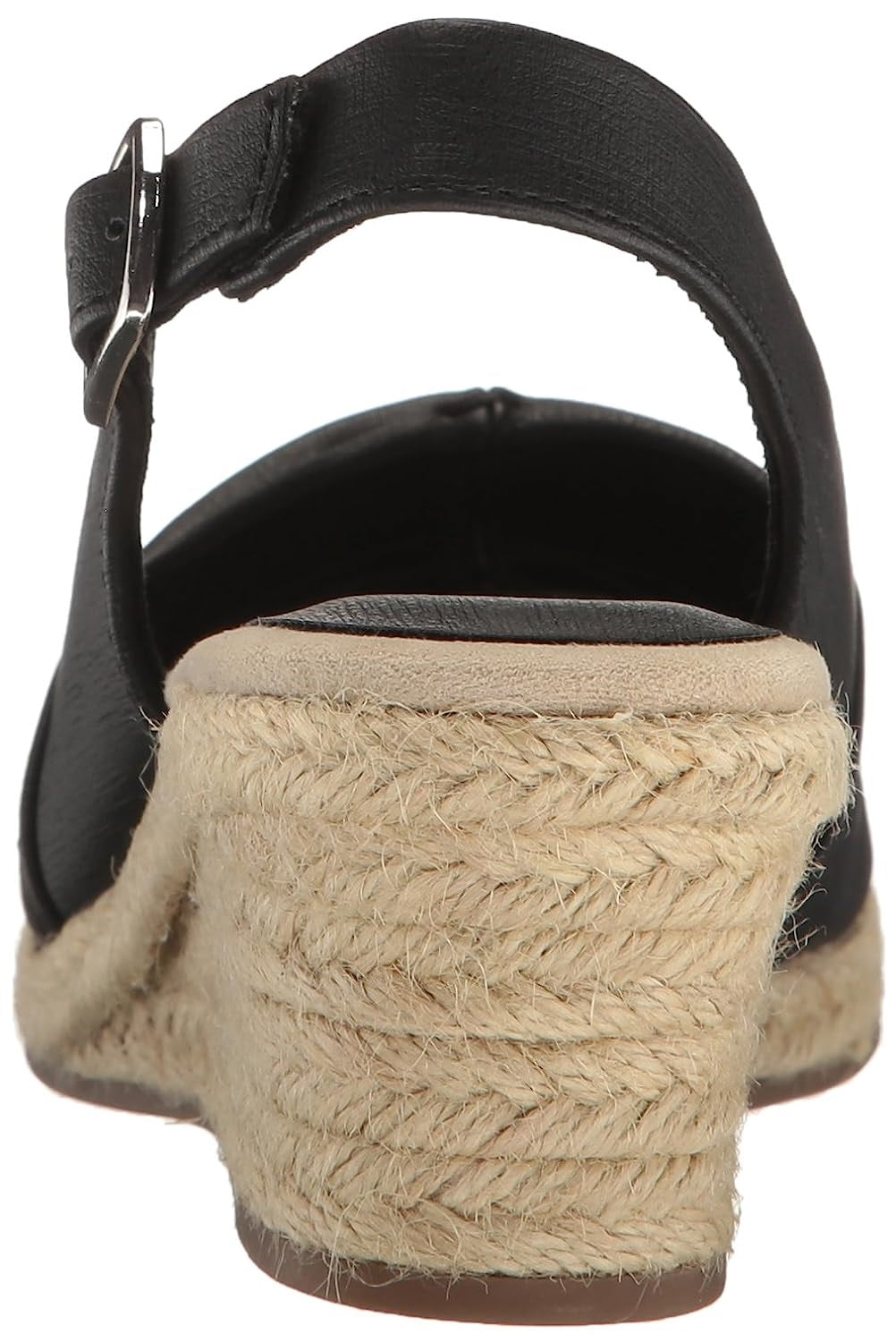 Easy Street Women's Kindly Espadrille Sandals Black Size 8.5 A