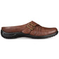 Easy Street Women's Hart Comfort Mules Brown Size 8 M