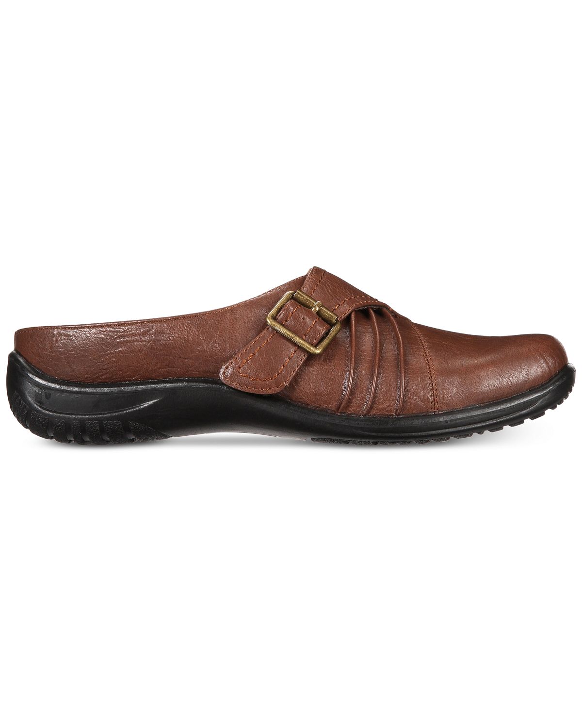 Easy Street Women's Hart Comfort Mules Brown Size 8 M