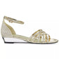 Easy Street Women's Tarrah Evening Sandals Yellow Size 8 M