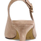 Bella Vita Women's Scarlette Slingback Pump Brown Size 7.5 M