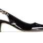 Bella Vita Women's Scarlette Slingback Pump Black Size 6.5 WW