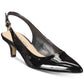Bella Vita Women's Scarlette Slingback Pump Black Size 6.5 WW