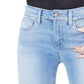 NYDJ Women's Marilyn Stretch Straight Leg Jeans Blue Size 10