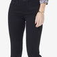 NYDJ Women's Barbara Tummy Control Bootcut Jeans Black Size 14Petite