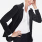 NYDJ Women's Velvet Blazer Black Size Small