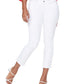 NYDJ Women's Marilyn Ankle Straight Leg Jeans White Size 4