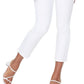 NYDJ Women's Marilyn Ankle Straight Leg Jeans White Size 4