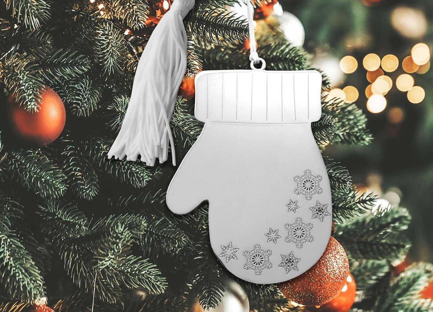 Creative Gifts International - Winter Mitten Ornament with Tassel