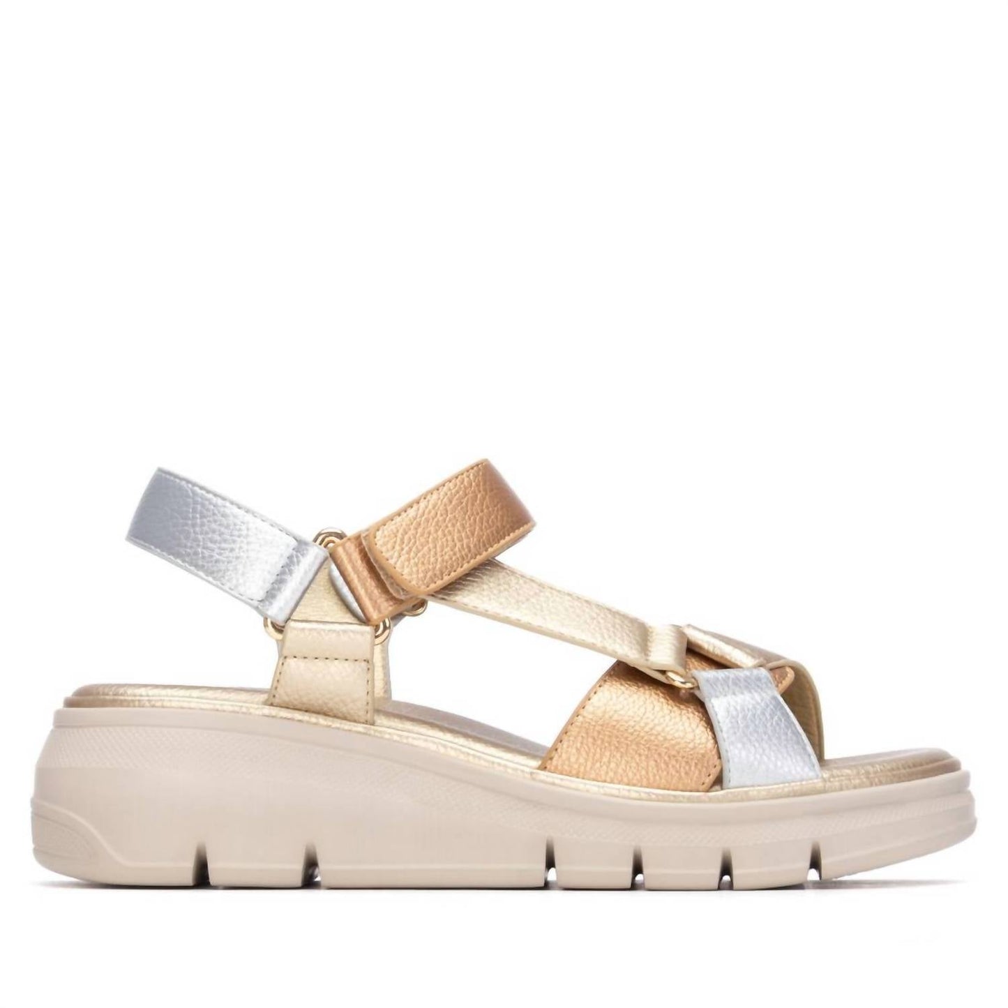 Xti - Women's Faux Leather Open Toe Sandals