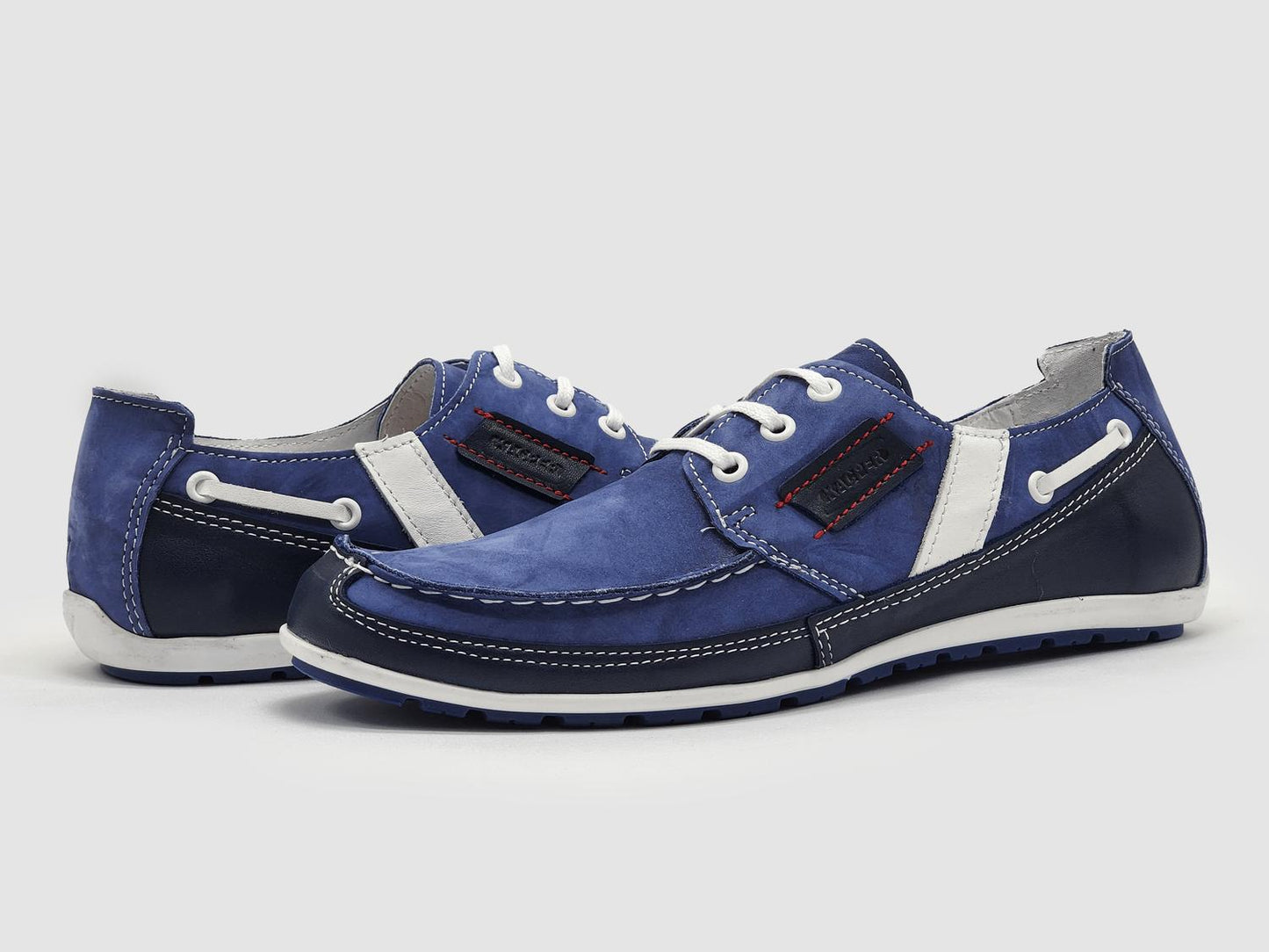 Kcr Group - Men's Dockside Leather Boat Shoes