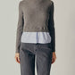 Deluc - Amsonia 2 In 1 Shirt Jumper