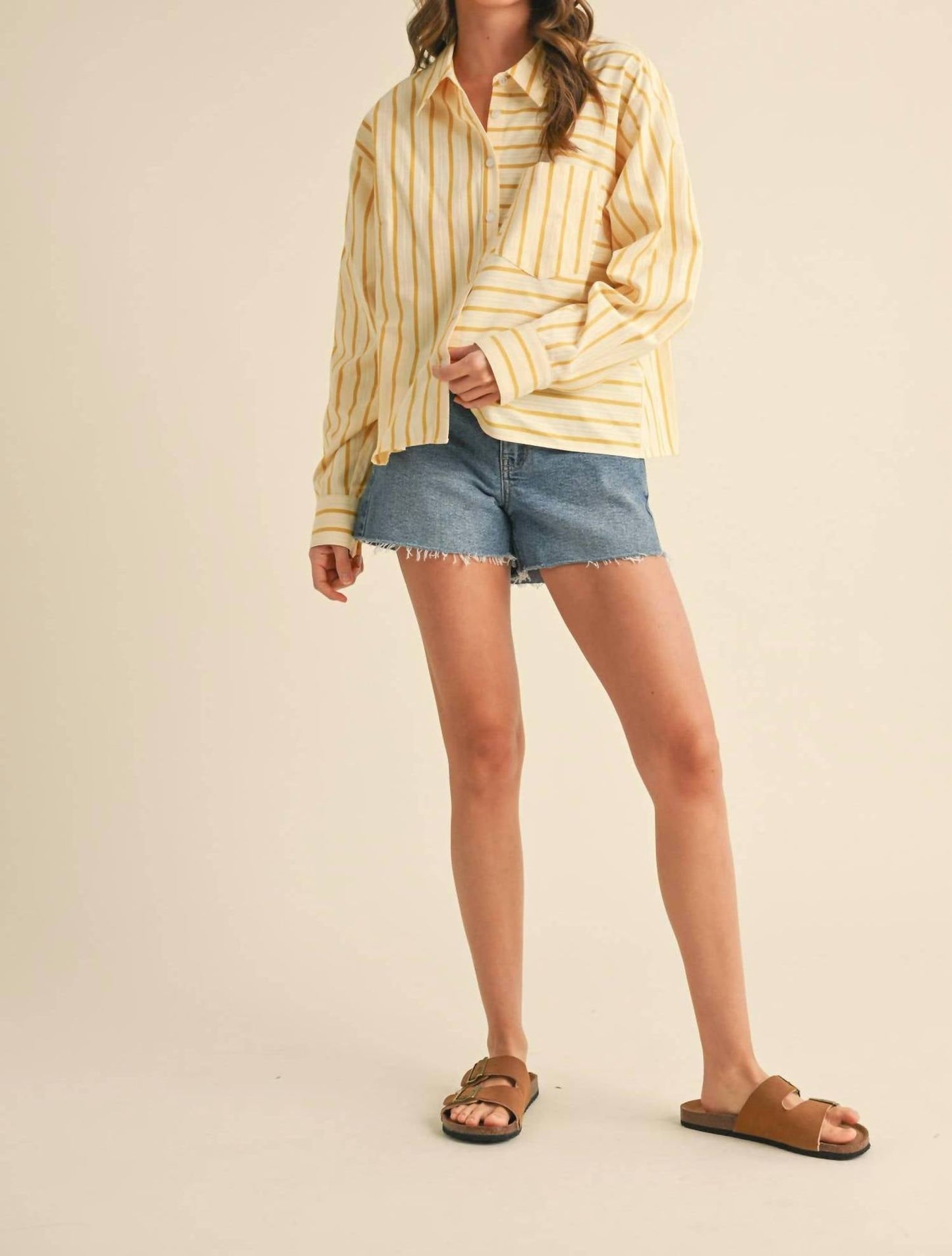 &Merci - Daffodil Striped Top