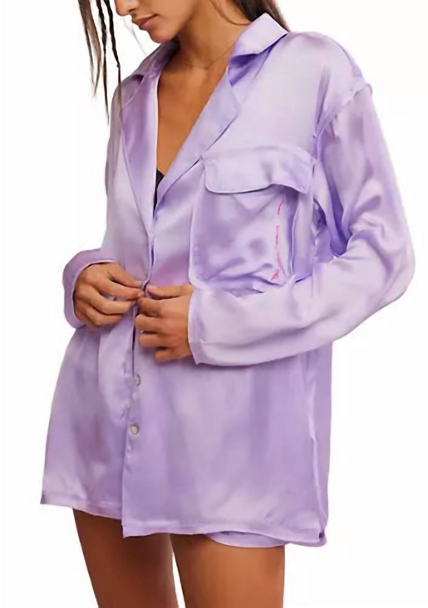 Free People - Like Honey Pajama Shirt
