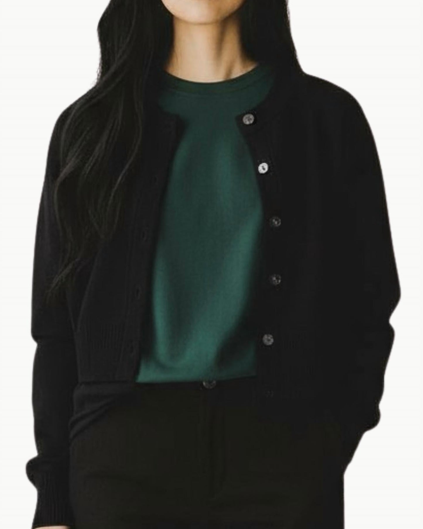 Autumn Cashmere - Cropped Cashmere Cardigan