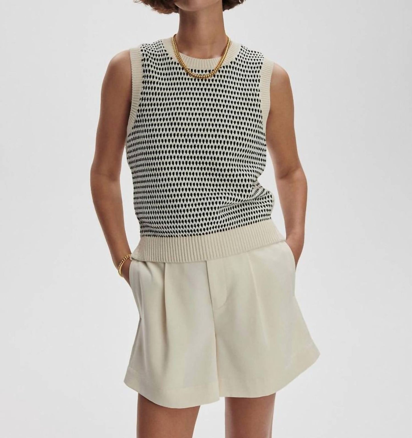 Varley - Knowles Textured Knit Vest