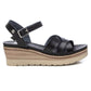 Xti - Women's Wedge Strappy Sandals