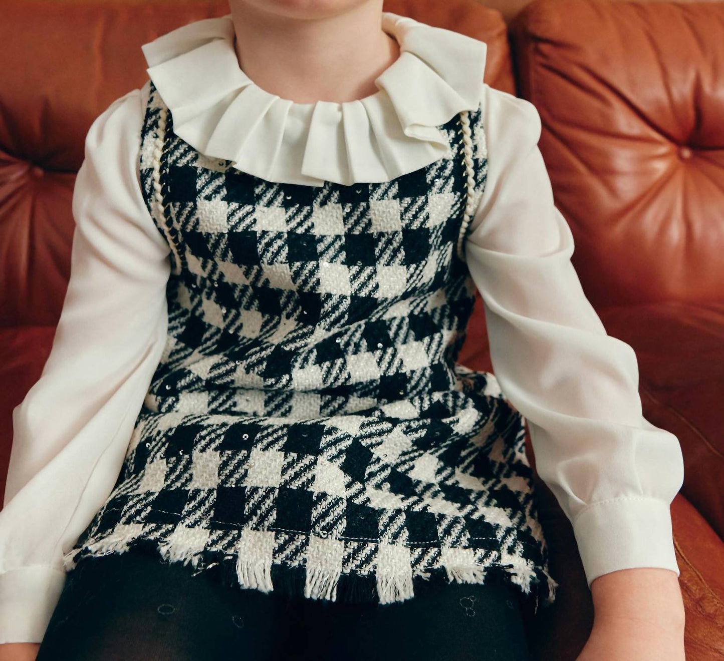 Abel & Lula - Girls Pinafore Dress