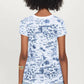 Goldie - Palm Island Ringer Tee