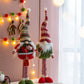 Set of 2 Fabric Standing Holiday Gnomes
