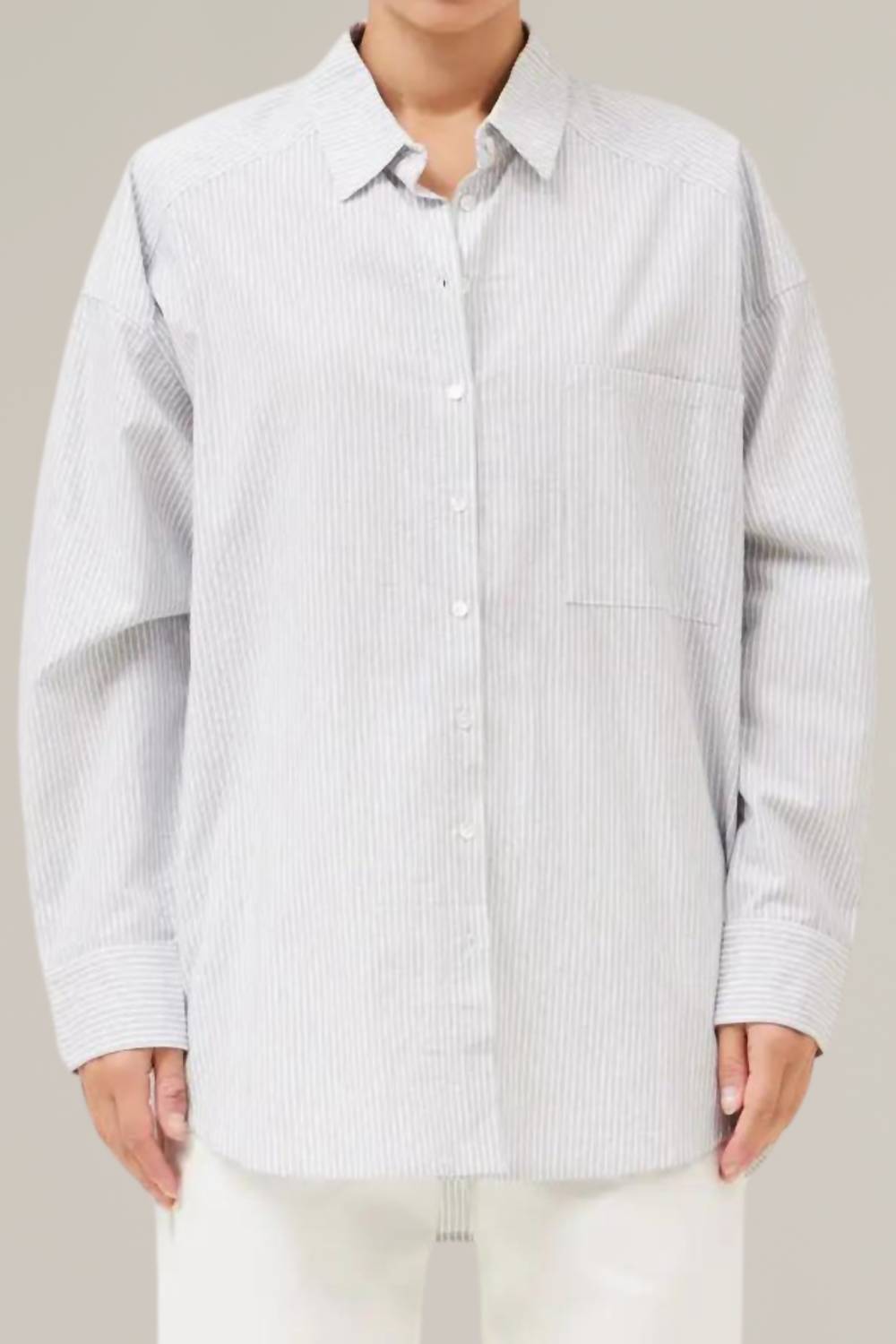 Grade & Gather - Oversize Button Down Shirt