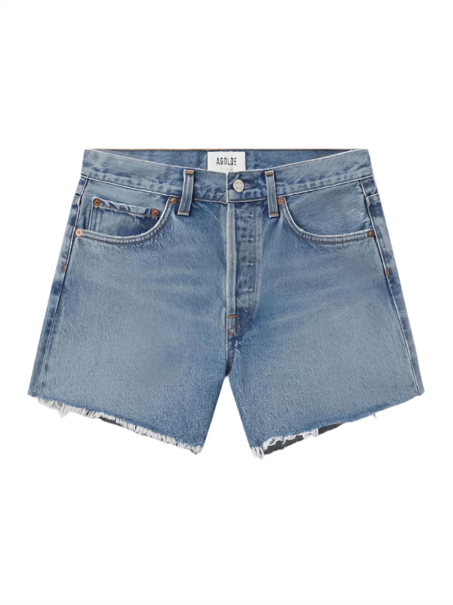 Agolde - Parker Long Jean Shorts