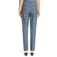 Ganni - Plaid Suiting High Rise Straight Leg Trousers