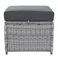 Outdoor Furniture Set Patio Rattan with Recliners and Tables
