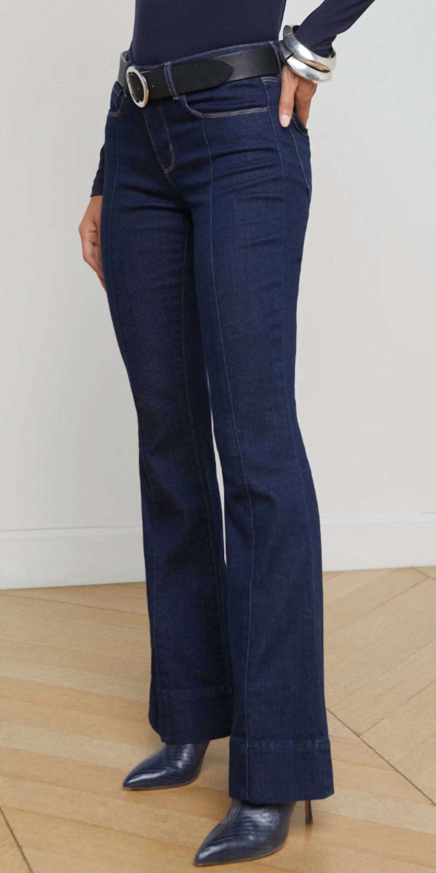 L'Agence - Lenora Seamed Flare Jean