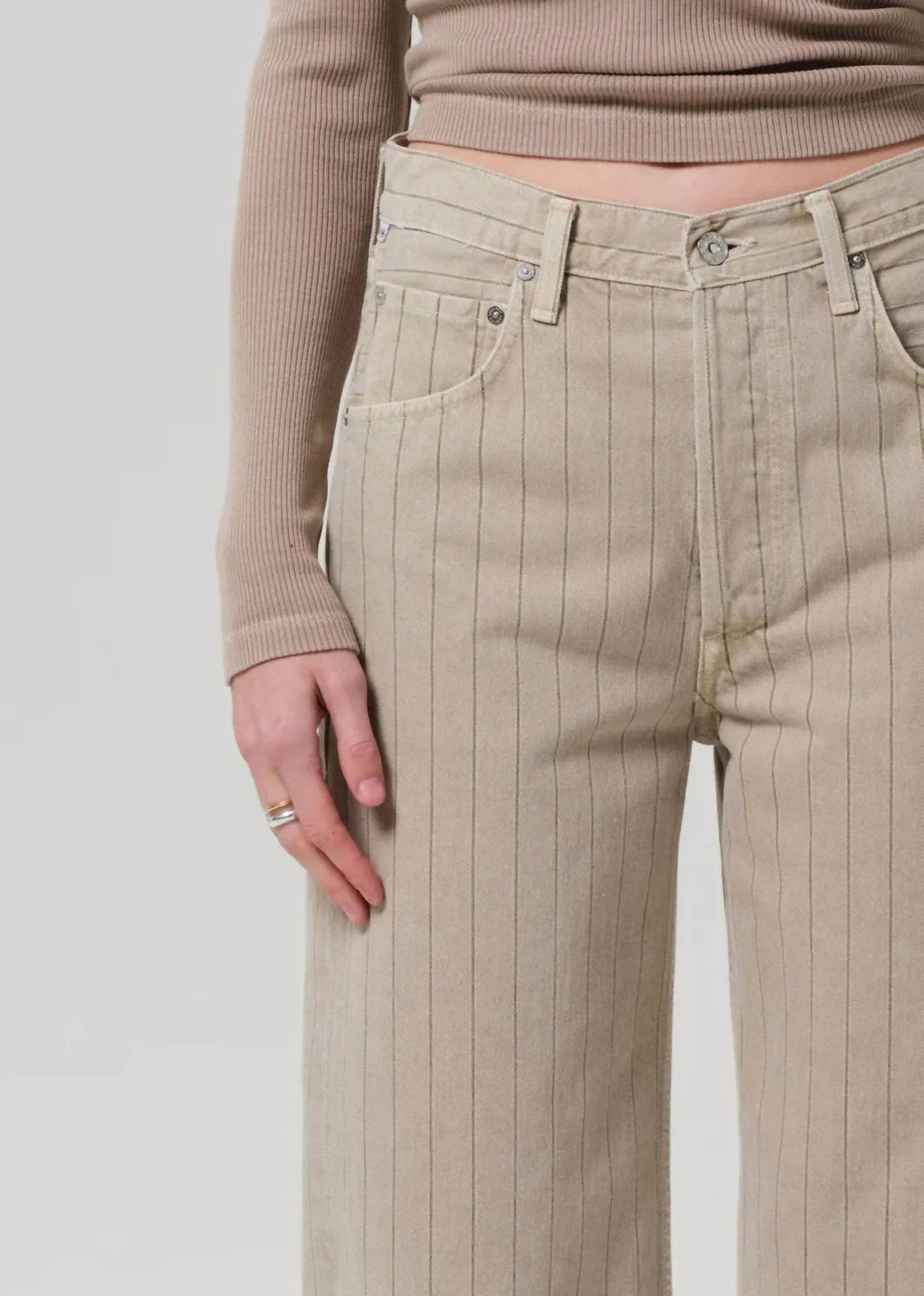 Citizens Of Humanity - Ayla Raw Hem Crop Pants