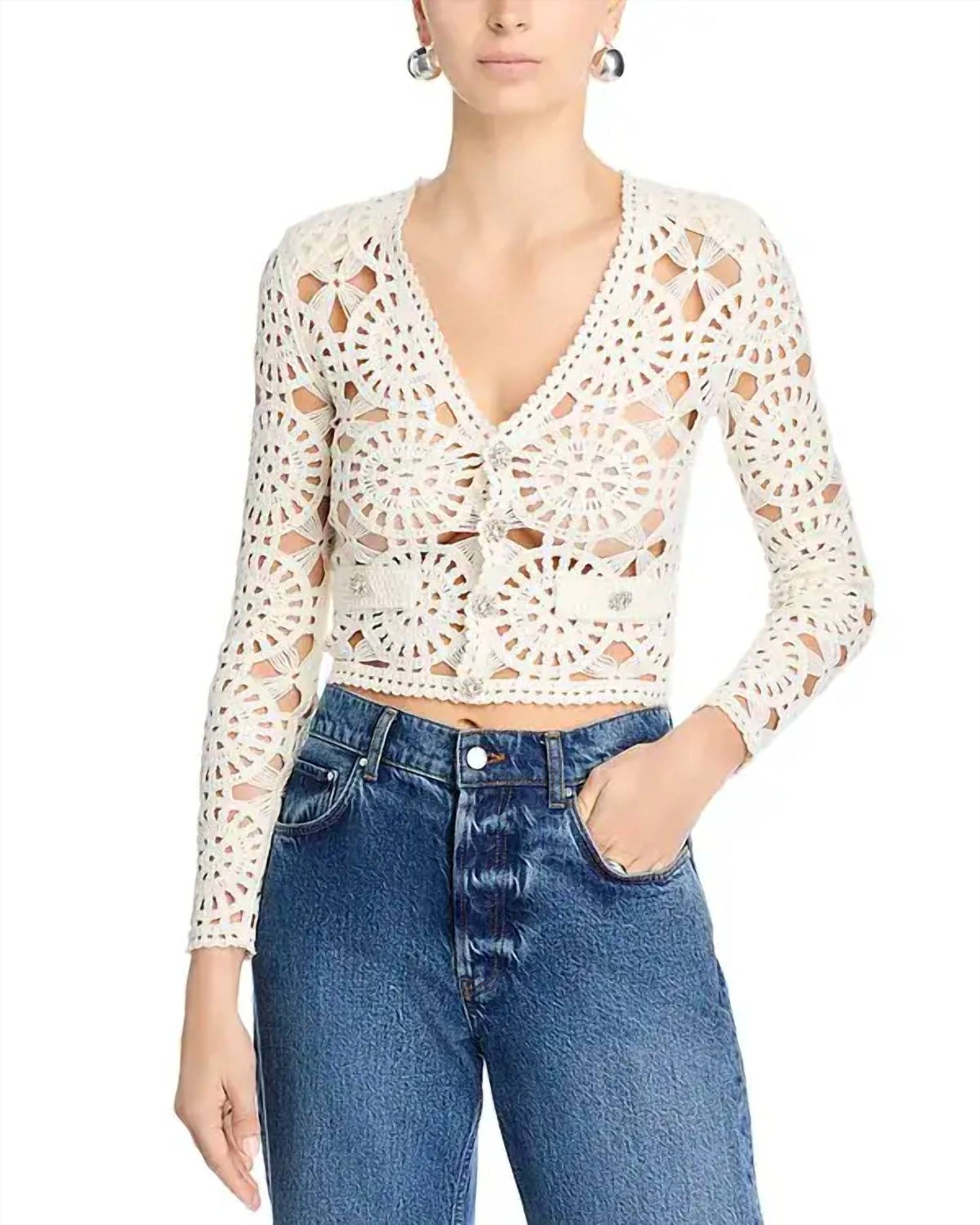 Generation Love - Melody Crochet Cardigan