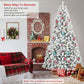 4FT Flocked Christmas Tree with 233 Tips