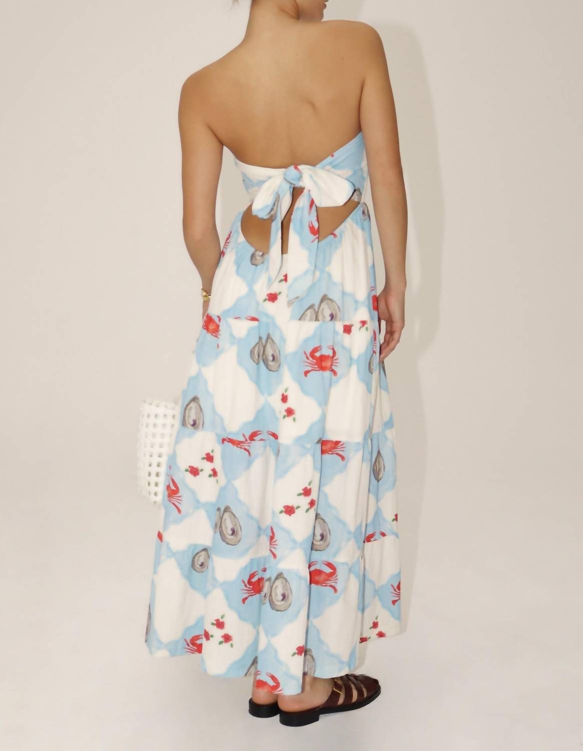 Bailey Rose - Coastal Charm Strapless Dress