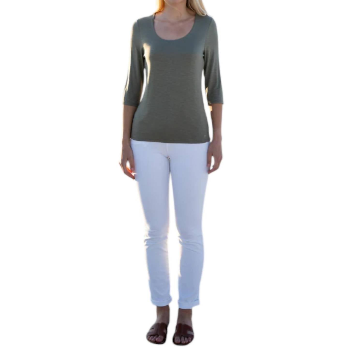 Marble - 3/4 SLEEVE TOP