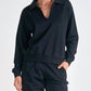Elan - Raye V-neck Long Sleeve Top