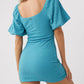 O'Neill - Teagan Knit Bubble Sleeve Mini Dress