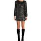 Steve Madden - Delorean Long Sleeve Sequin Dress