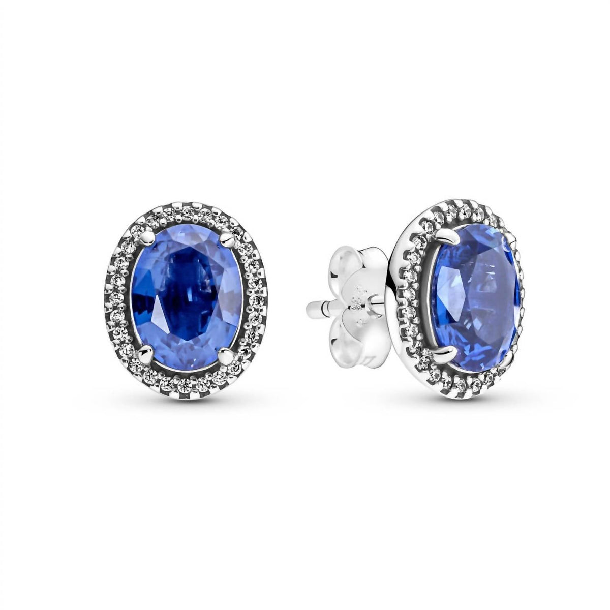 Pandora - Women's Sparkling Statement Halo Stud Earrings