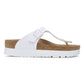 Birkenstock - Women's Gizeh Platform Birko-Flor Sandal - Regular Fit