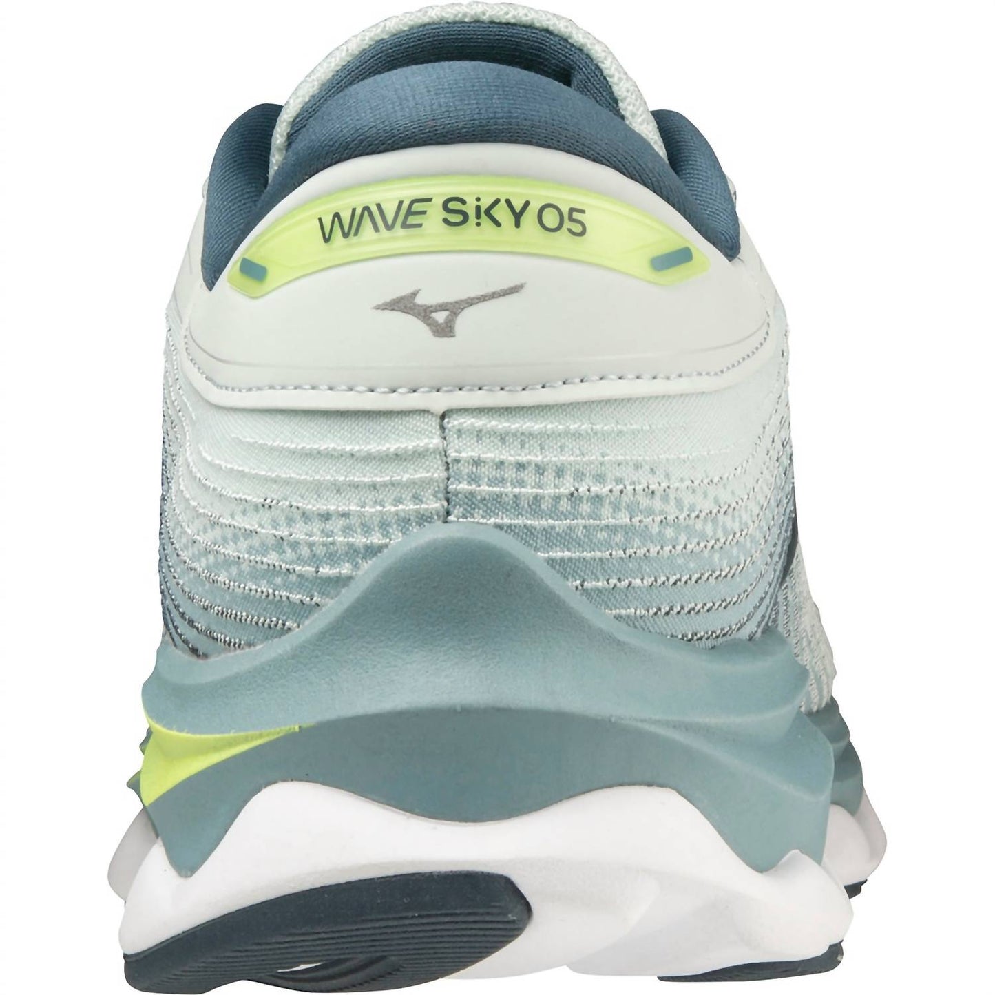 Mizuno - पुरुषों के वेव स्काई 5 रनिंग शूज़ - D/मीडियम चौड़ाई