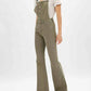 Judy Blue - High Waist Tummy Control w/ Release Hem Retro Flare Overall Jeans