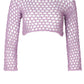 Soah - Women's Ane Crochet Crop Top