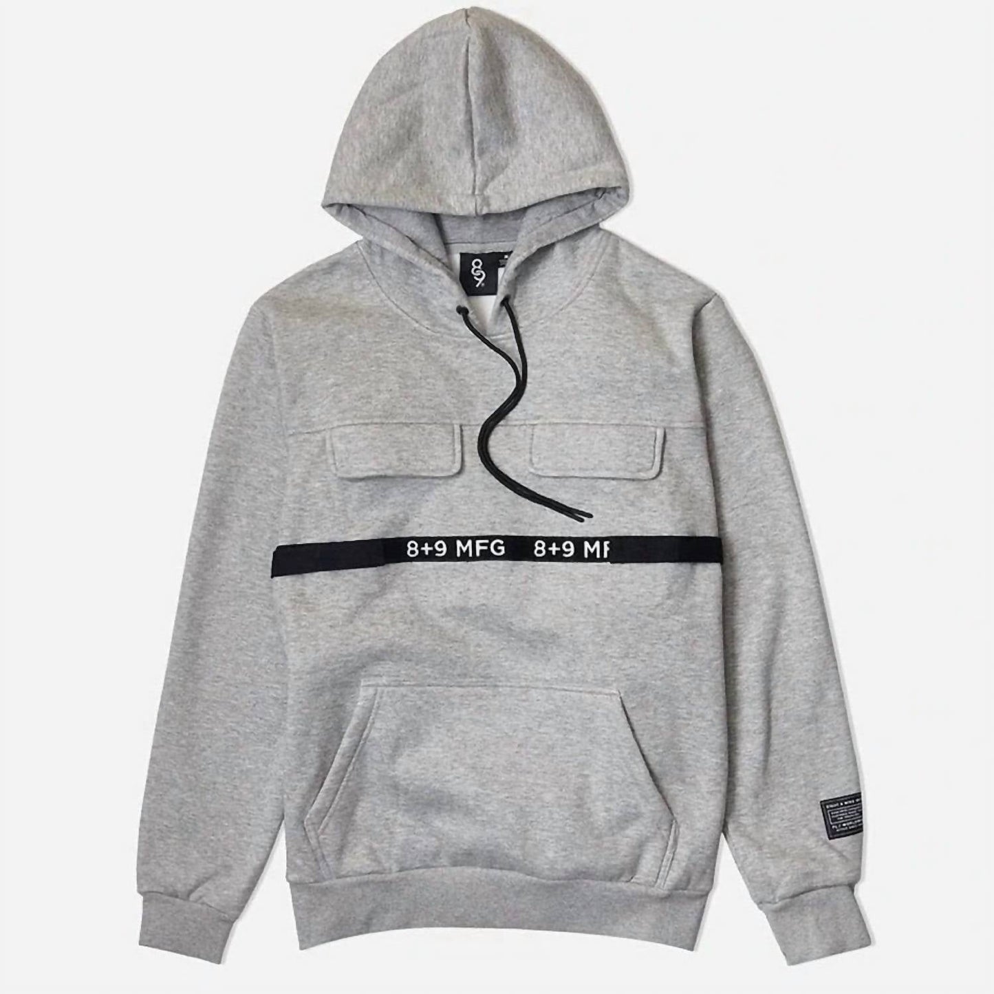 8&9Mfg - Strapped Up Fleece Hoodie
