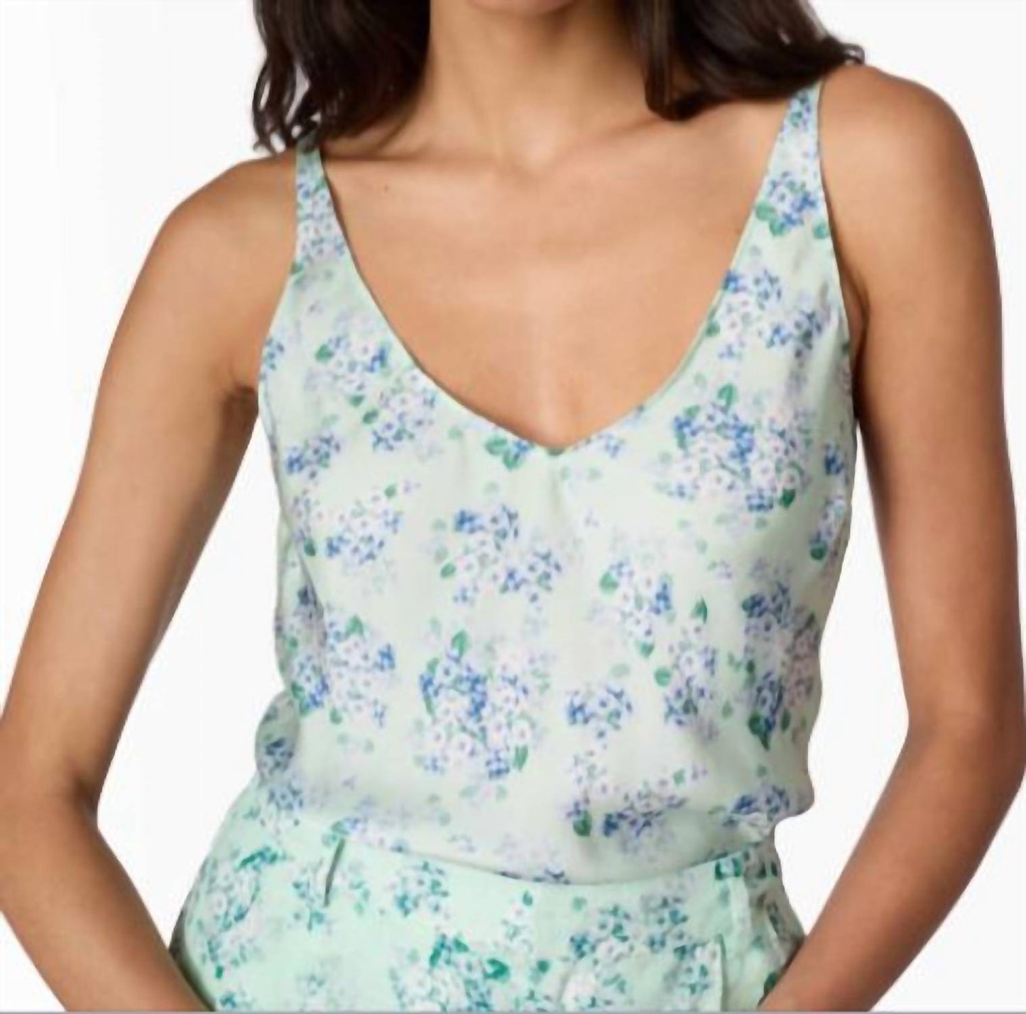 Cami Nyc - Rory Floral Hammered Cami
