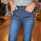 Risen - Laser Cut Detail Jeans