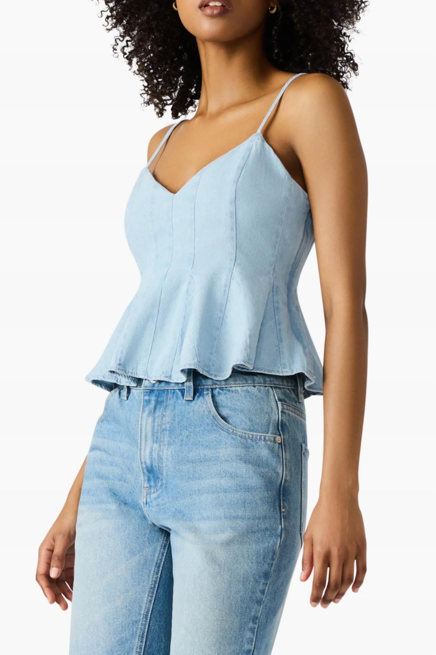 Steve Madden - Demi Flared Hem Top