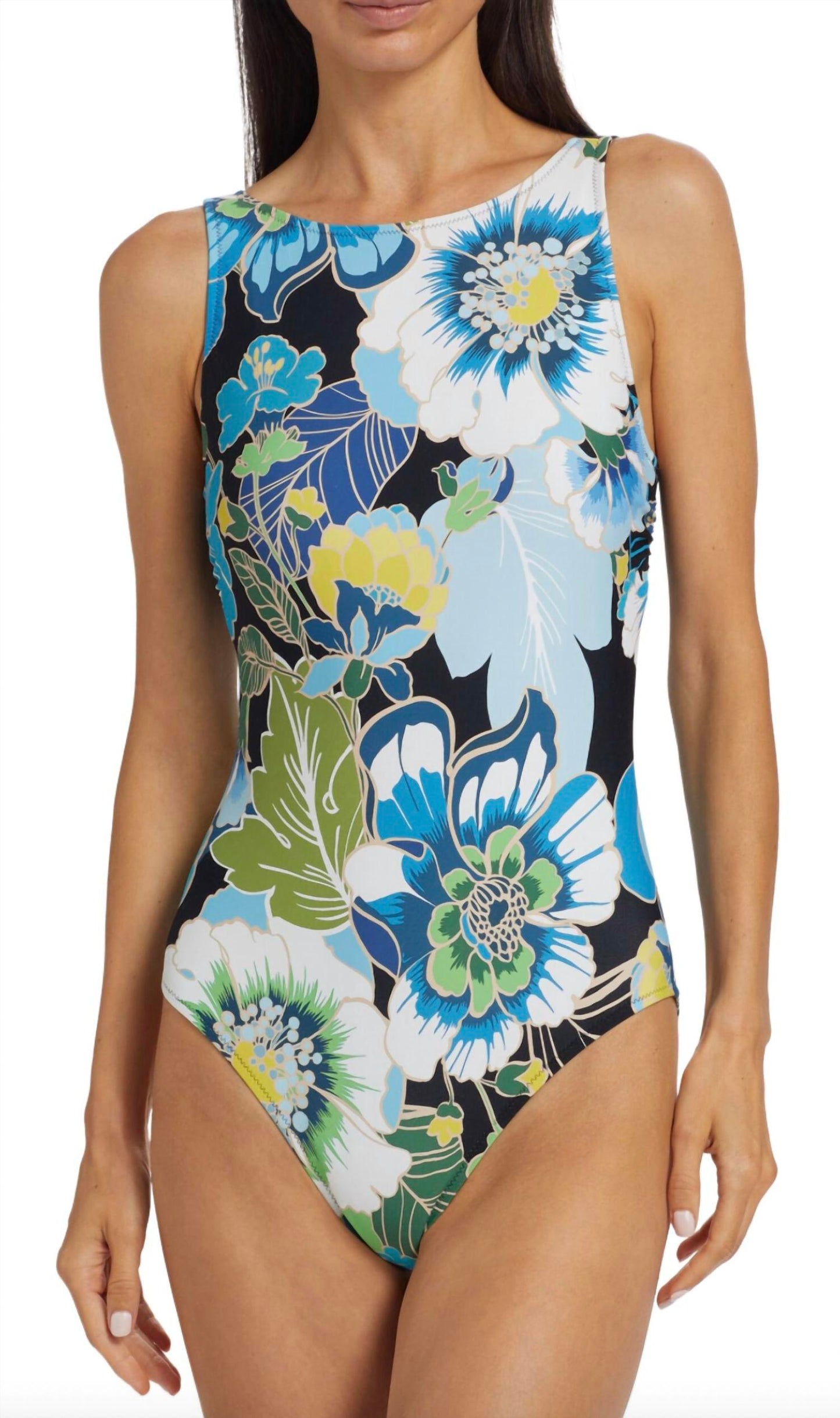 Johnny Was - Jenn Tie Back One Piece Swimsuit