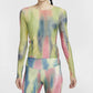 Nike - Women's Long Sleeve Mesh Top