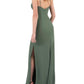 Sorella Vita - Simple Long Chiffon Bridesmaid Dress with Spaghetti Straps
